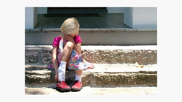 smutné dítě - smutek - problémy dětí