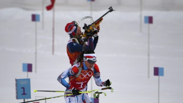 Veronika Vítková výborně rozjela smíšenou štafetu biatlonistů a získala svou první olympijskou medaili