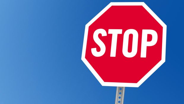 značka Stop!