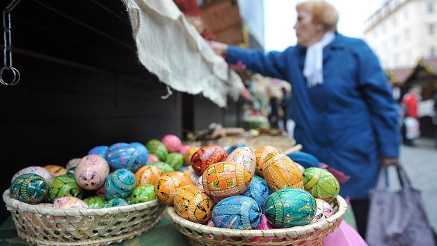 Velikonoce, kraslice, malovaná vejce