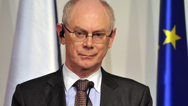 Herman Van Rompuy v Praze