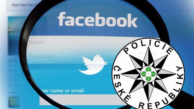 Policie sleduje Facebook a Twitter