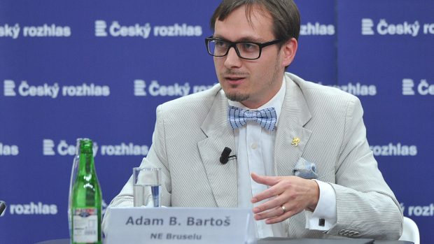 Předvolební speciál Radiožurnálu IV, Adam B. Bartoš ze strany Ne Bruselu