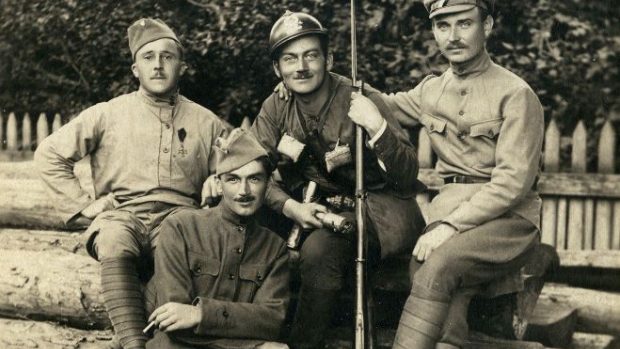 Českoslovenští legionáři v 1. světové válce