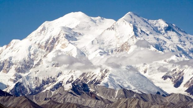 vrchol Mount McKinley