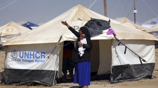 Kvůli násilí v Iráku se plní uprchlické tábory