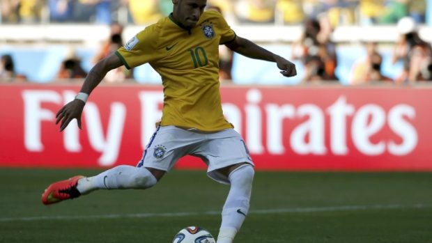 Největší brazilská hvězda Neymar při penaltovém rozstřelu nezklamal