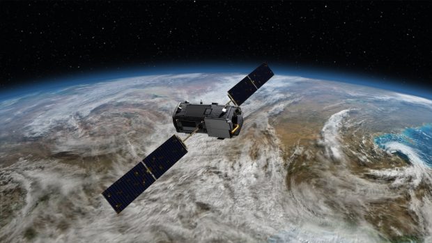 Družice Orbiting Carbon Observatory-2 (OCO-2) na oběžné dráze kolem Země