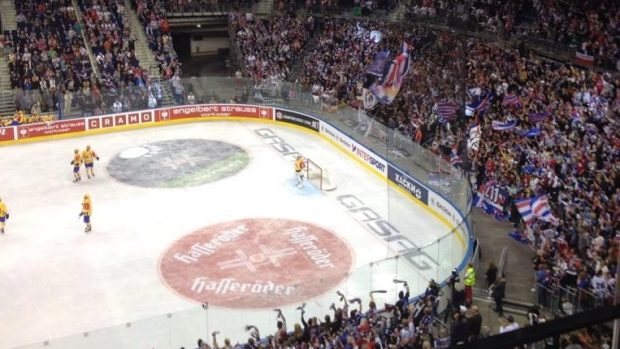 Zápas berlínských a zlínských hokejistů provázela skvělá atmosféra