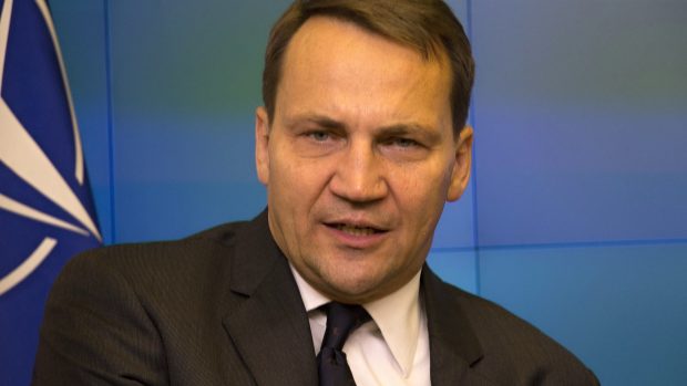 Polský ministr zahraničí Radoslaw Sikorski