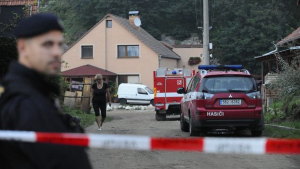 Hasiči evakuovali v obci Strachotín na Břeclavsku obyvatele necelé desítky rodinných domů