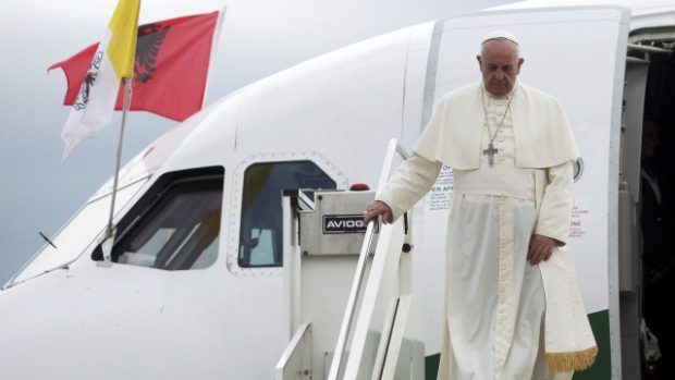Papež František na návštěvě v Albánii