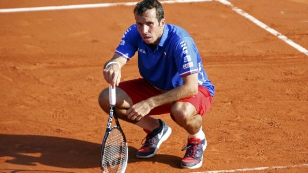 Radek Štěpánek si přivodil zranění během semifinálového duelu Davis Cupu ve Francii