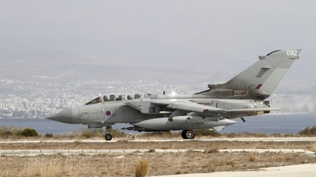 Britské stroje typu Tornado pomohly kurdským jednotkám (ilustrační foto)