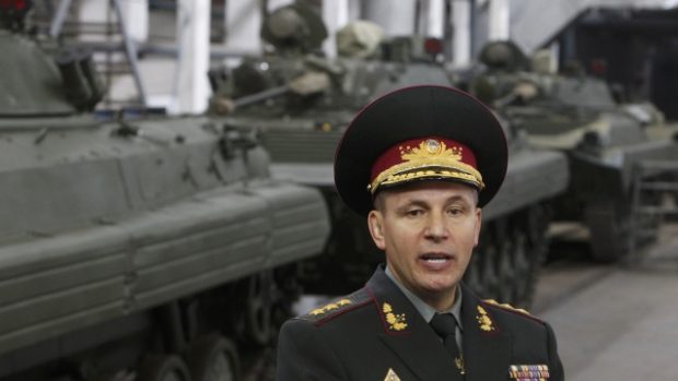 Ukrajinský ministr obrany Valerij Heletej