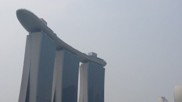 V singapurském hotelu Marina Bay Sands jsou ubytované tenistky, které budou bojovat o titul na Turnaji mistryň