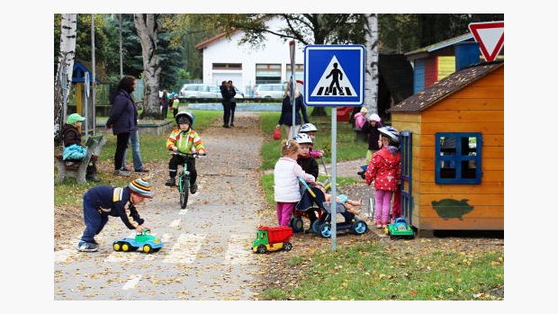Jablonecké děti navštěvují v rámci dopravní výchovy i dopravní hřiště
