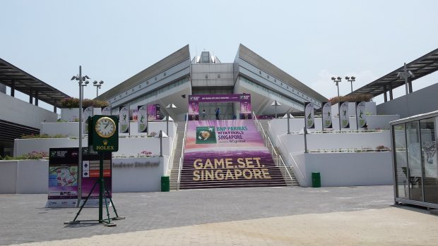 Tenisová hala v Singapuru