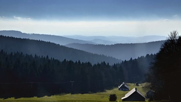 Výhled od Masarykovy chaty