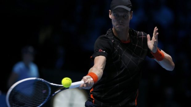 Tomáš Berdych získal na Turnaji mistrů první výhru, porazili Chorvata Čiliće