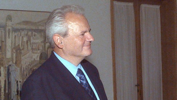 Srbský prezident Slobodan Miloševič (09.09.1996)