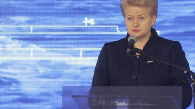 Litevská prezidentka Dalia Grybauskaitéová