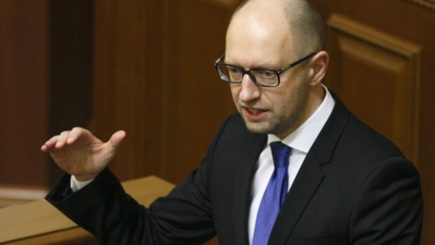 Arsenij Jaceňuk představil parlamentu programové prohlášení vlády