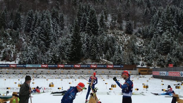 V českém biatlonovém týmu nechybí i přes problémy se sněhem dobrá nálada