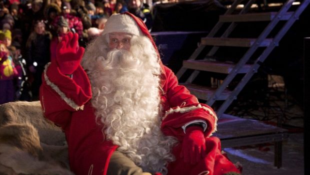 Santa Claus v Rovaniemi