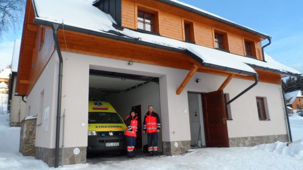 Nové výjezdové stanoviště zdravotnické záchranné služby na Modravě