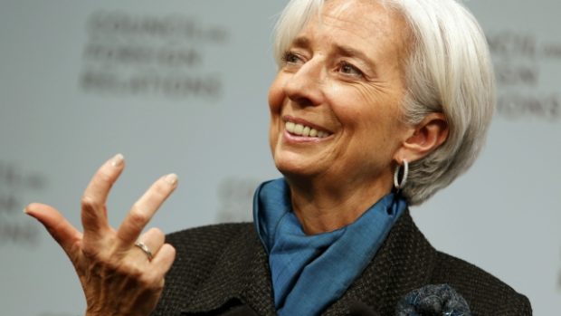 Šéfka Mezinárodního měnového fondu Christine Lagardeová