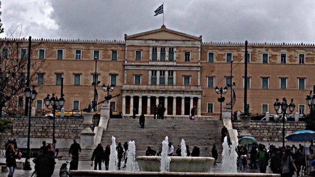 Budova parlamentu v Aténách