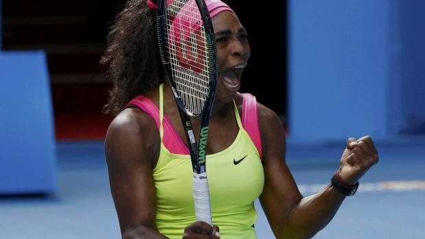 Američanka Serena Williamsová přešla v Melbourne do finále přes krajanku Madison Keysovou