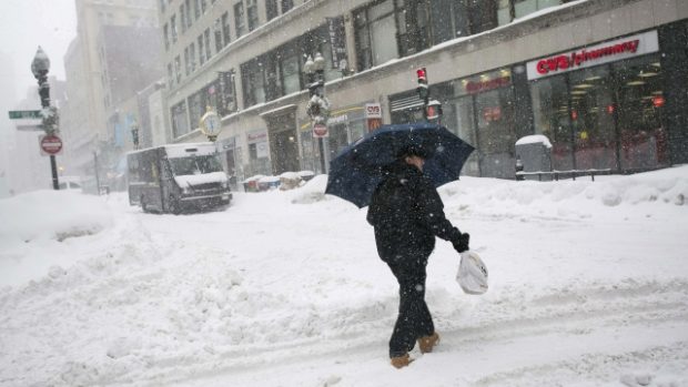 Severovýchod USA čelí přívalu sněhu