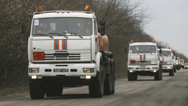 Rusové vypravili na území pod kontrolou ukrajinských separatistů další, již třináctý konvoj s pomocí