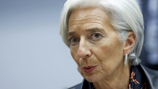 Předsedkyně MMF Christine Lagardeová