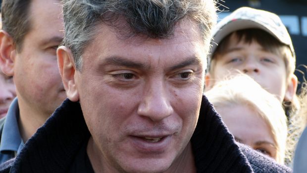 Ruský opoziční politik Boris Němcov v roce 2012