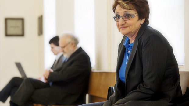 Ivana Salačová u soudu