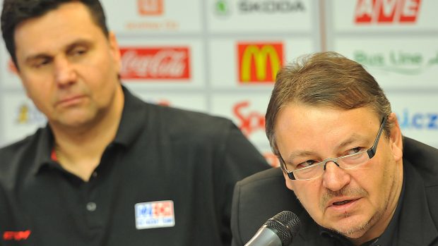 Tomáš Král a Vladimír Růžička (vlevo)