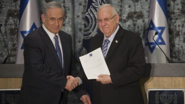 Benjamin Netanjahu získal od prezidenta Reuvena Rivlina pověření sestavit vládu