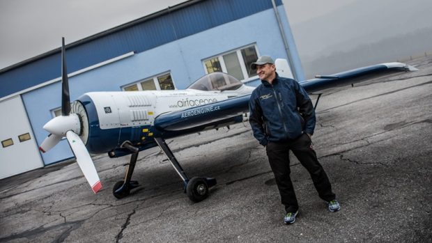 Marek Hyka a jeho vysněný stroj ruské výroby, který létá až 450 milometrů v hodině