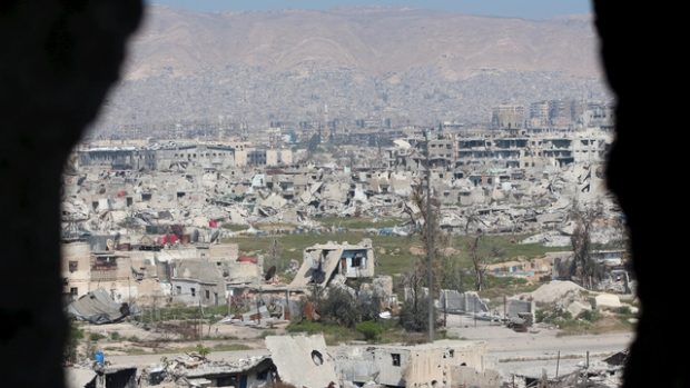 Jarmúk je jednou z nejhůře postižených oblastí v  Damašku (ilustrační foto)