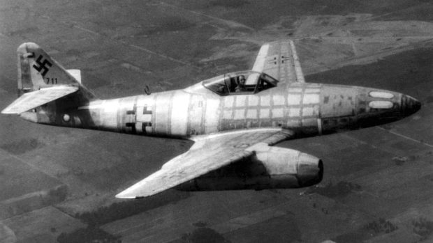 Bojový letoun Luftwaffe Messerschmitt Me 262