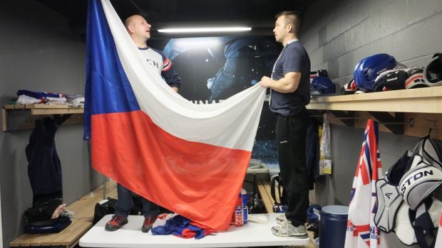 Mistrovství světa ve sledge hokeji, česká kabina (ilustrační foto)