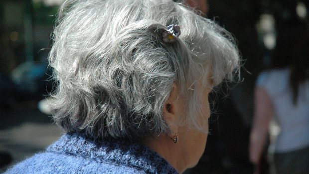 Seniorka, důchodkyně (ilustrační foto)