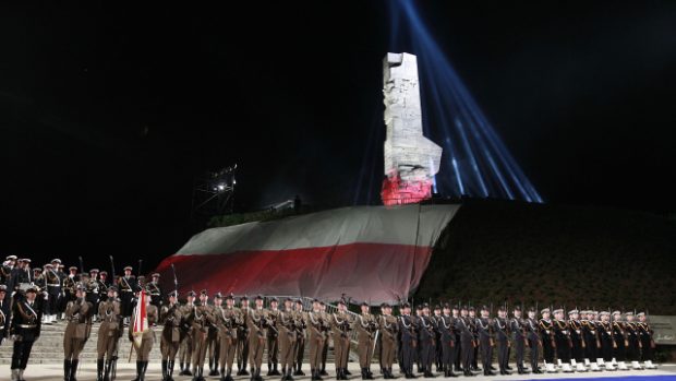 Na Westerplatte se konal slavnostní akt u příležitosti oslav konce druhé světové války