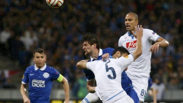 Dněpru zařídil účast ve finále Evropské ligy jediným gólem v odvetě s Neapolí Selezněv