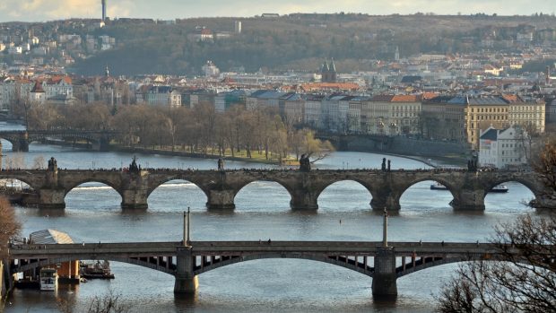 Praha, mosty, Vltava