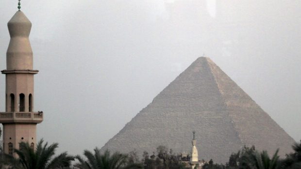 Pyramidy v Gíze, Egypt