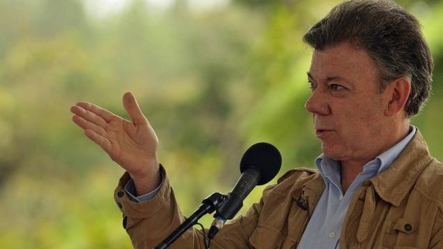 Juan Manuel Santos, kolumbijský prezident